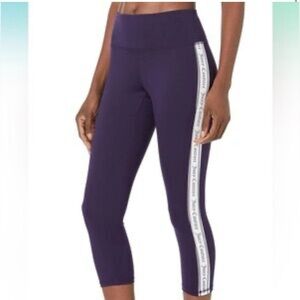 Juicy Couture Purple Leggings with White Stripe